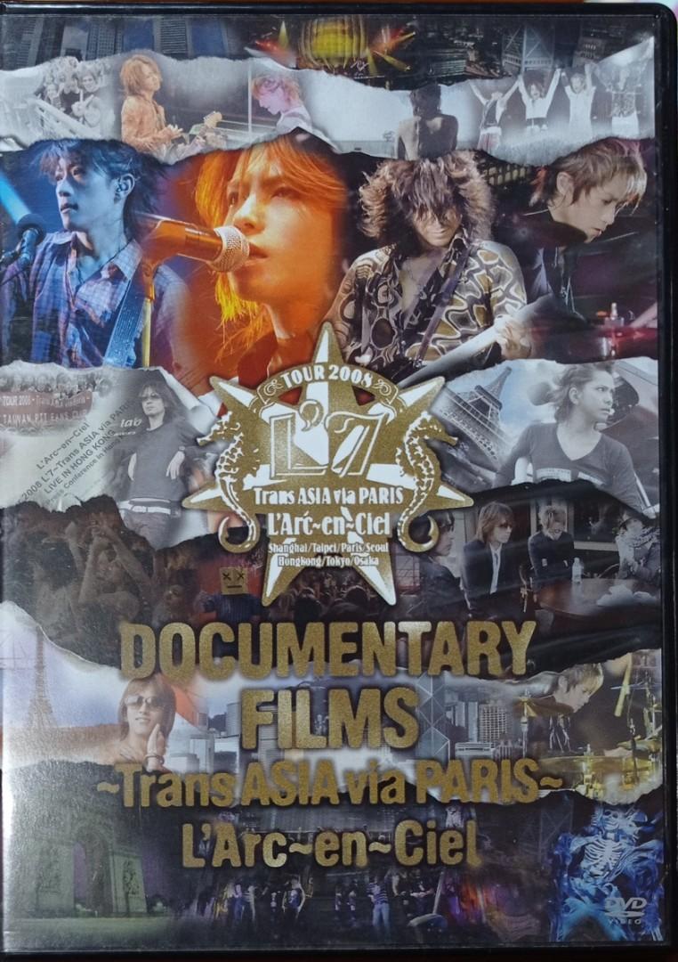 ［JO的二手舖］L'Are~en~Ciel 彩虹樂團 - DOCUMENTARY FILMS~Trans ASIA via PARIS~ ( 2DVD  )