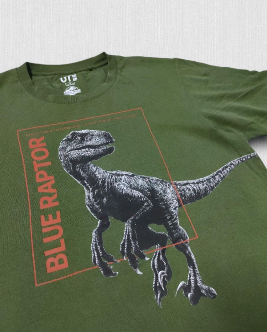 Jurassic World Blue Raptor T Shirt, Men's Fashion, Tops & Sets, Tshirts