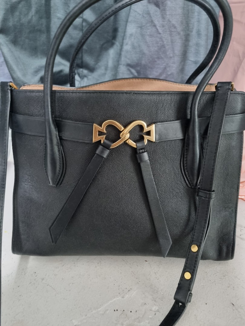 Kate spade toujours hotsell large satchel black
