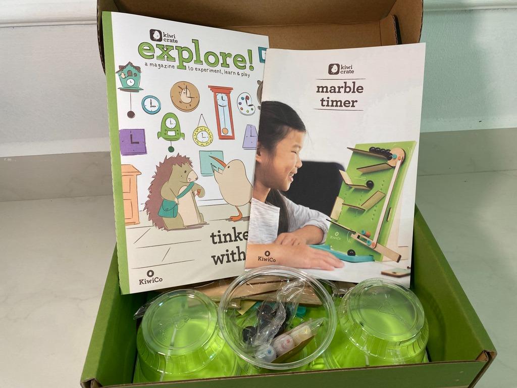 KIWI Crate Educational Toy Box to Learn Engineering Concepts for +5