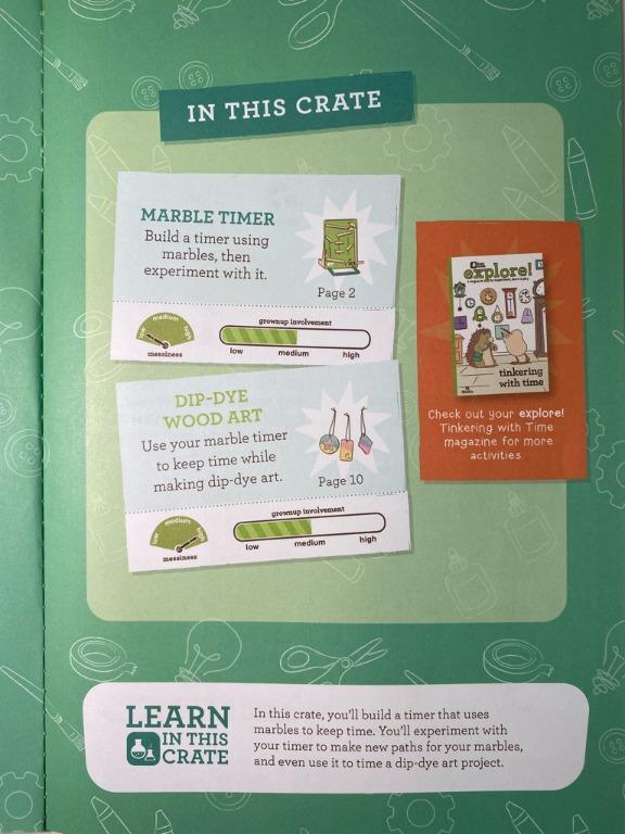 KIWI Crate Educational Toy Box to Learn Engineering Concepts for +5