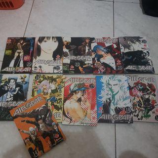 Komik Air Gear Volume 14,15,16,17,18,19,20,21,22,23,25