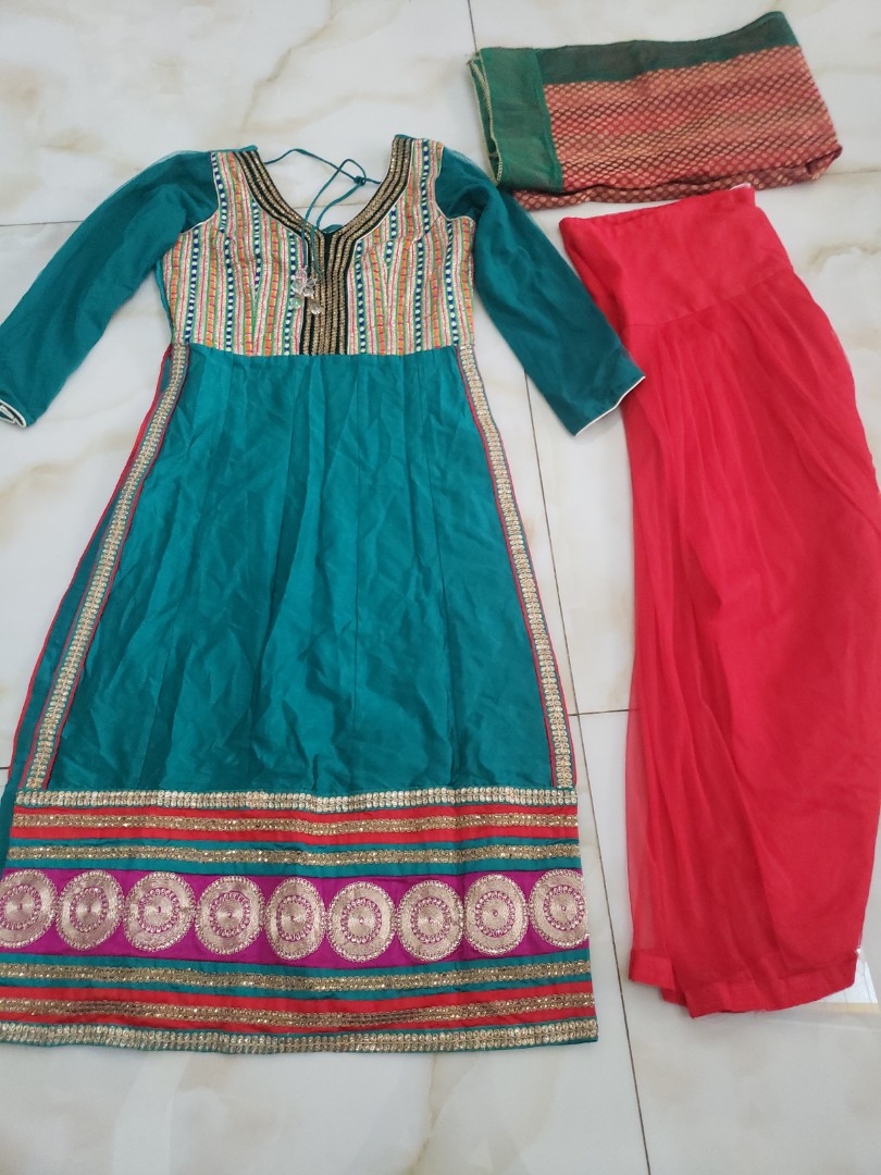 Kurti Cetar ( 1 set Baju India), Fesyen 