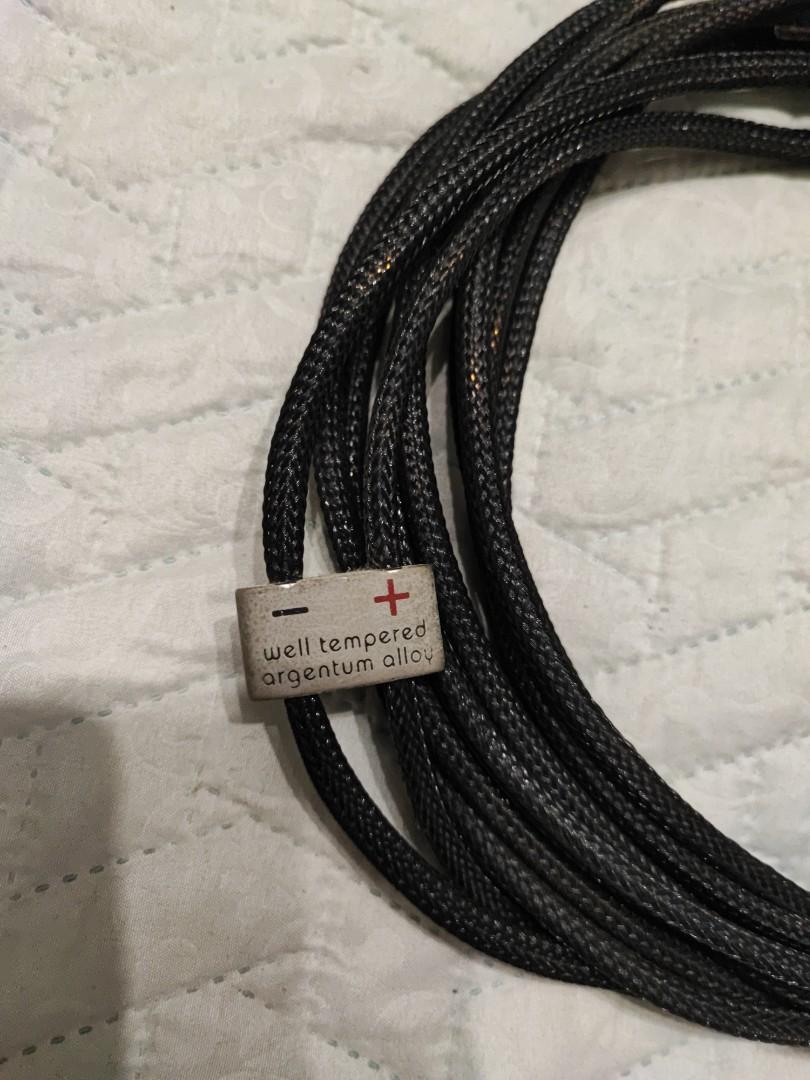 Hi-End  A Pair YTER Ag-Pd alloy tempered RCA Audio interconnect cable 1.5M 