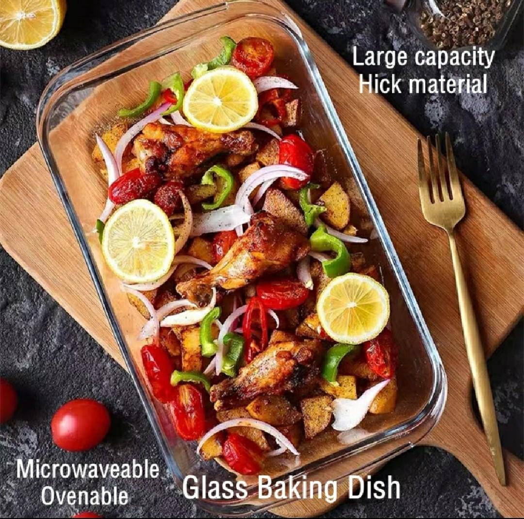 Large Capacity Bakeware Rectangular Baking Dish Pan Oven Dish Plates Dinnerware Type Baking Tray Oven Microwave Safe High Temperature Resistance (Category: Bakeware) located in Quezon City. Submitted by sirhc83 (Listing ID 1166527177, Image 3). Description: Large Capacity Bakeware Rectangular Baking Dish Pan Oven Dish Plates Dinnerware Type Baking Tray Oven Microwave Safe High Temperature Resistance Price: 1L - 149 1.5L - 179 2.2L - 279 3L - 359 