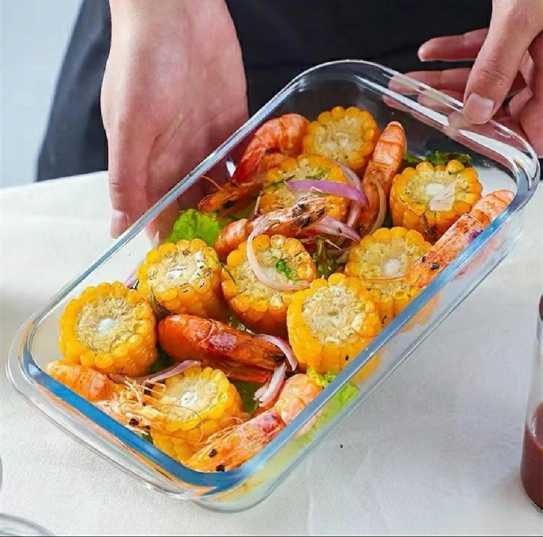 Large Capacity Bakeware Rectangular Baking Dish Pan Oven Dish Plates Dinnerware Type Baking Tray Oven Microwave Safe High Temperature Resistance (Category: Bakeware) located in Quezon City. Submitted by sirhc83 (Listing ID 1166527177, Image 2). Description: Large Capacity Bakeware Rectangular Baking Dish Pan Oven Dish Plates Dinnerware Type Baking Tray Oven Microwave Safe High Temperature Resistance Price: 1L - 149 1.5L - 179 2.2L - 279 3L - 359 