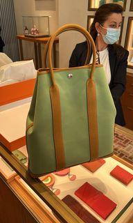 Hermes Garden File 28 bag, 名牌, 手袋及銀包- Carousell