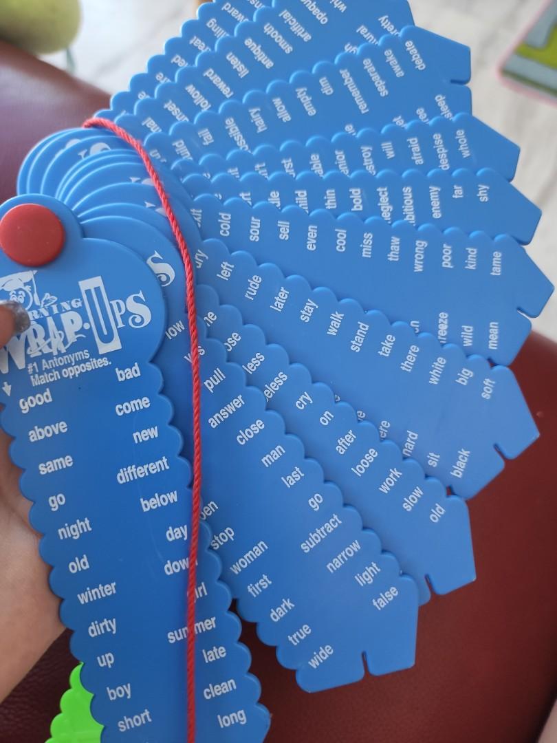 Learning wrap ups (antonyms and synonyms), Hobbies & Toys, Toys & Games