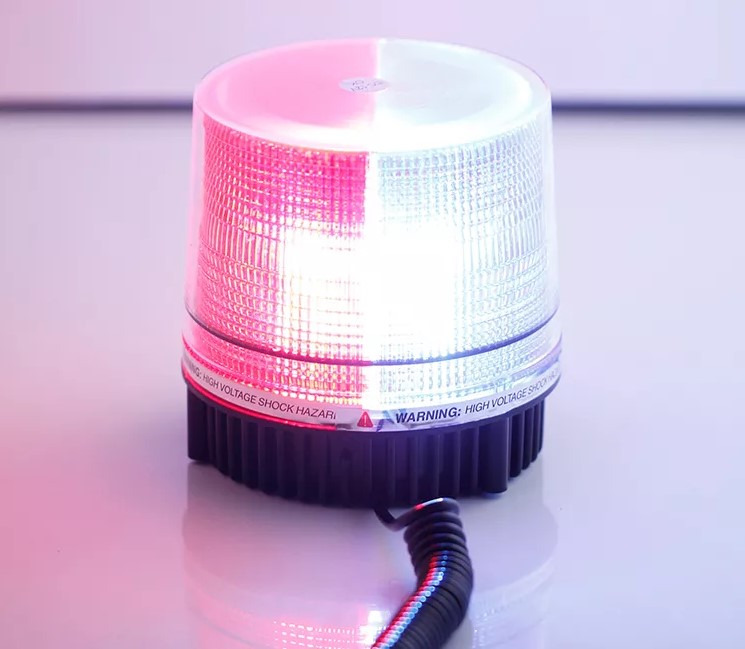 LED Flashing BlueRed Warning Beacon Lamp DC1224v, Commercial