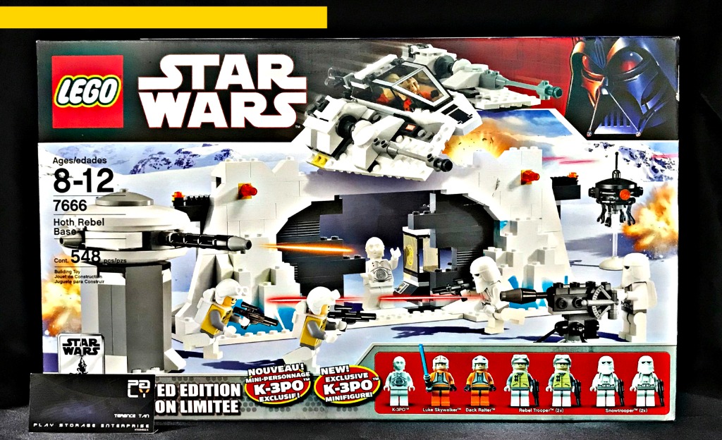 LEGO 7666 Star Wars Hoth Rebel Base Limited Edition with K3PO, Hobbies