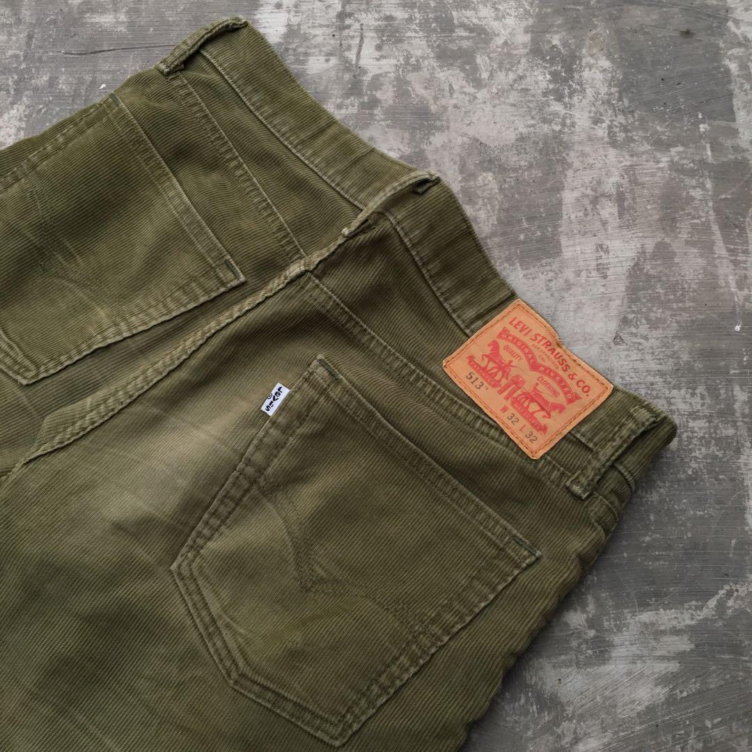 LEVI S 513 CORDUROY JEANS VTG