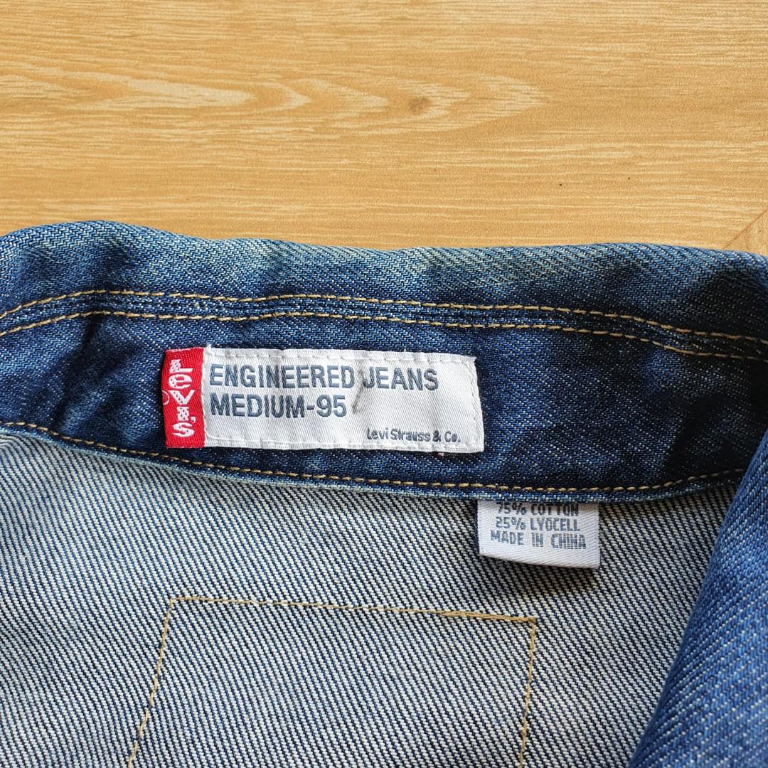 LEVI'S JEANS Jacket, Fesyen Pria 