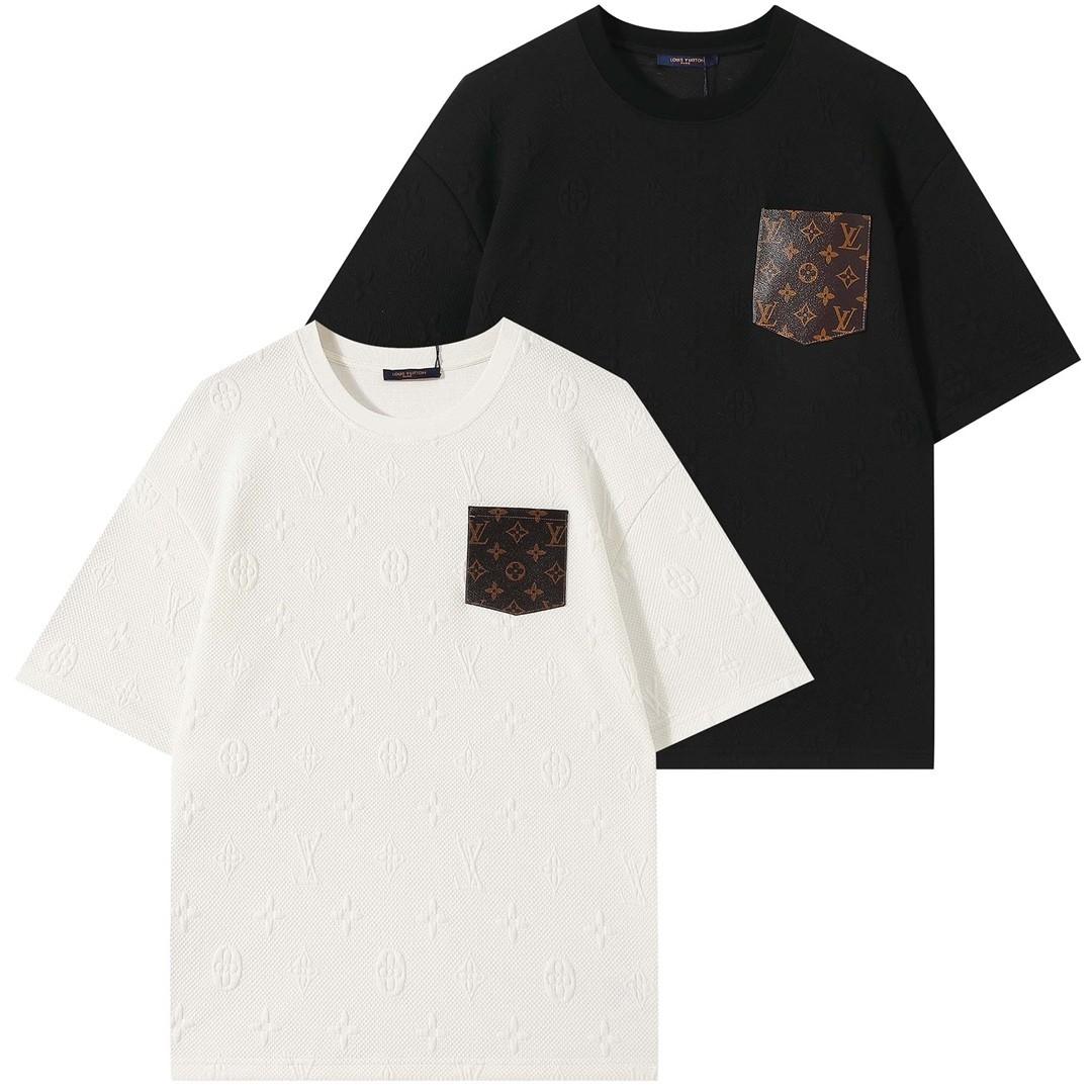 Louis Vuitton: 2022 official website spring and summer latest fashion round  neck short-sleeved T-shirt – No#1 Accessory Retail Platform