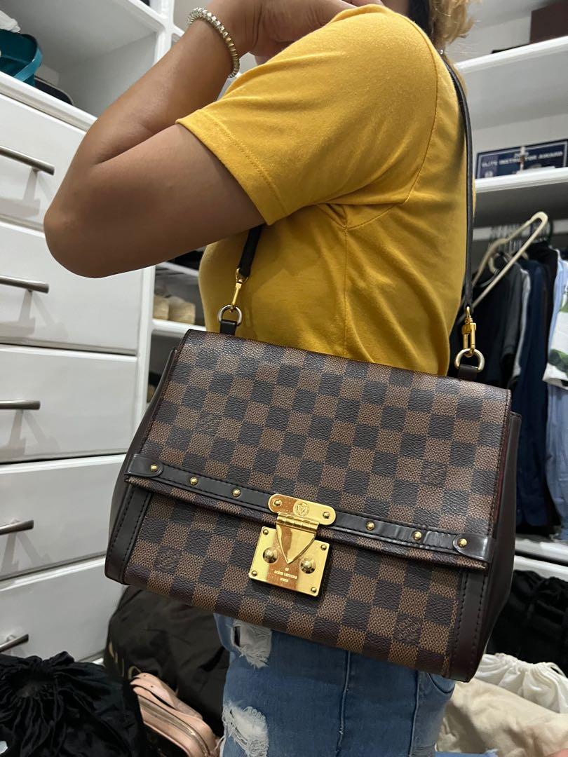 LOUIS VUITTON VENICE DAMIER EBENE SHOULDER BAG, Luxury, Bags