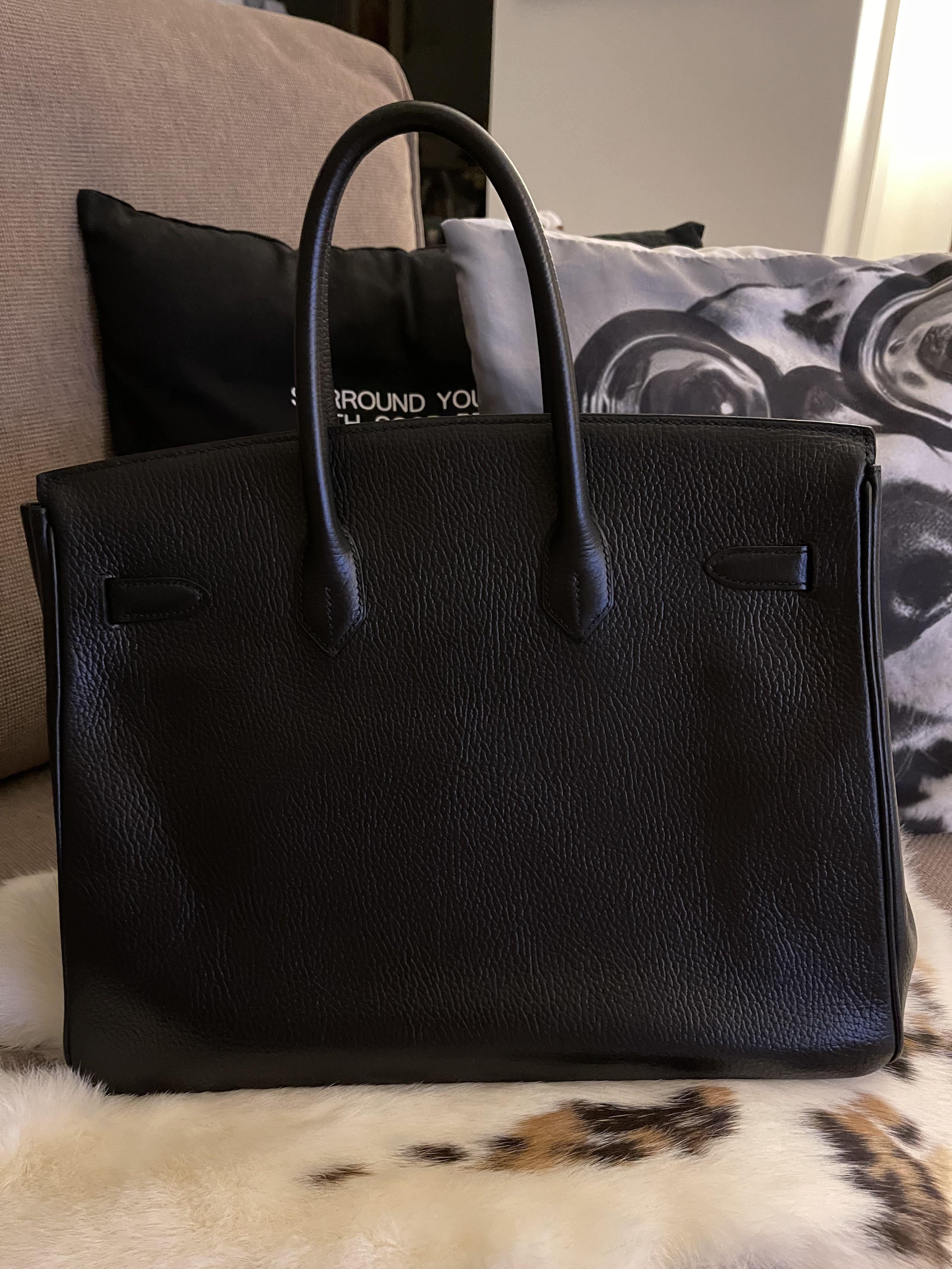 Hermes birkin 35 online black togo leather price