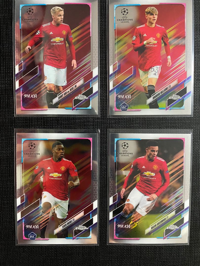 Manchester United X Steve Aoki Edition Soccer Collectible Cards