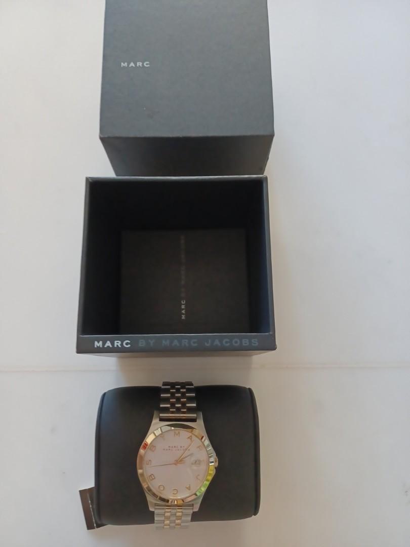 Marc jacobs online 2 tone watch
