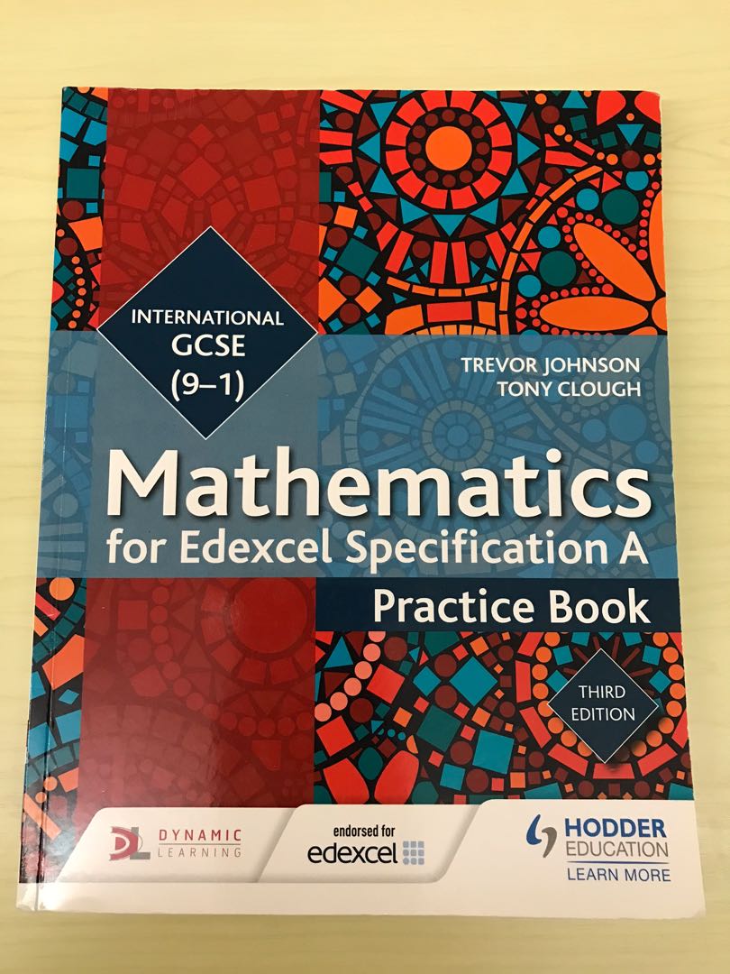 Edexcel International GCSE (9-1 Mathematics) Practice book (third ...