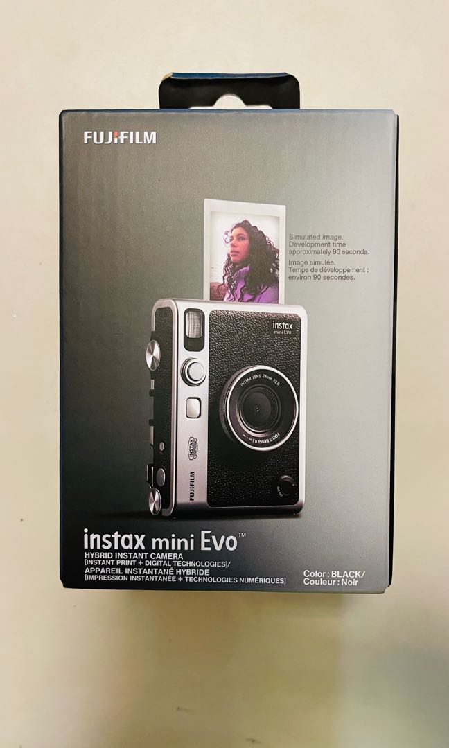 有現貨] Fujifilm instax MINI EVO 富士即影即有相機, 攝影器材, 相機