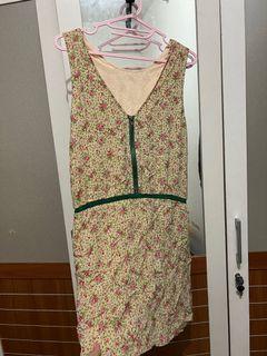 Minidress flower dress