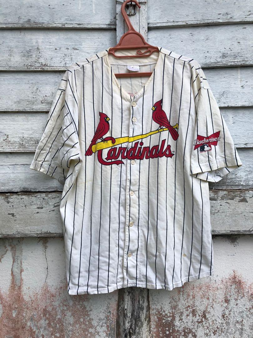 Vintage RARE St. Louis Cardinals MLB Baseball Jersey Red XL