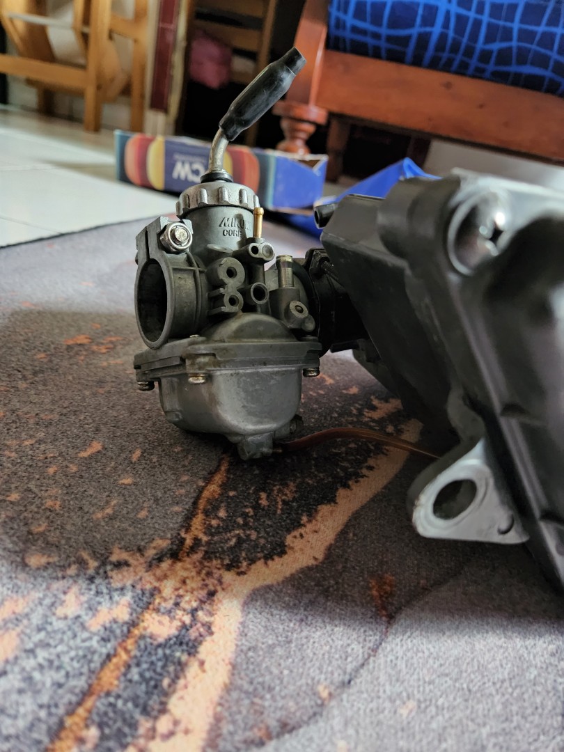 Modenas dinamik carburetor and air filter box (kotak angin), Auto