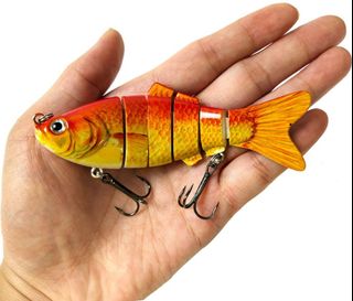 8cm/13g T-Tail Soft Plastic Fishing Lures For Bass 3D Eyes Swimbaits Trible  Hook With Paddle Tail Umpan Fake Lure Bait, Sports Equipment, Fishing on  Carousell