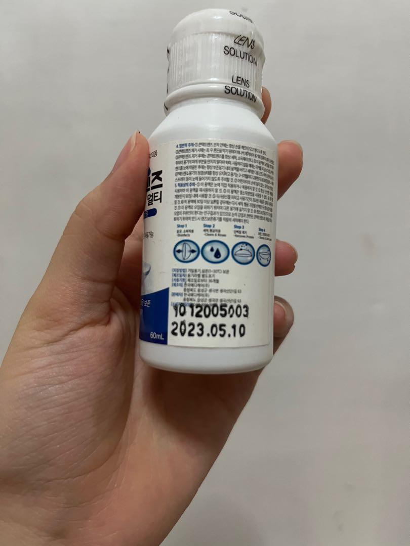 new korean contact lens solution, Beauty & Personal Care, Vision Care
