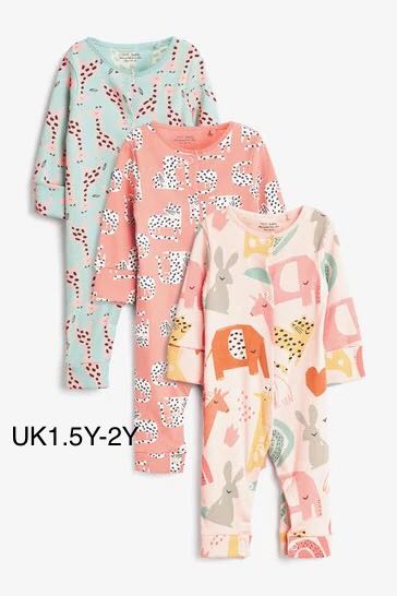Next UK Footless Sleepsuits
