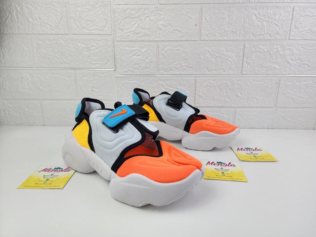 nike aqua rift orange