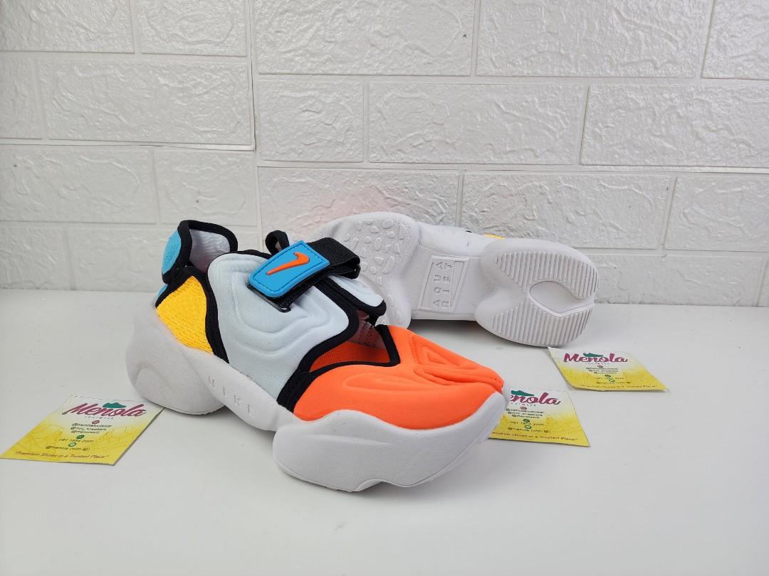 靴 NIKE AIR AQUA RIFT Grey/Orange/Yellow Wmns Aqua Rift 'Multi Color' - Nike - CW7164 002 | Flight Club