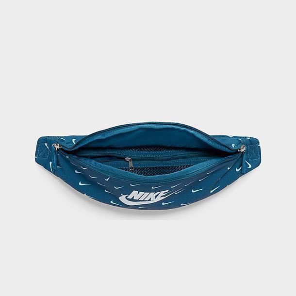 Nike camo bum bag in blue store