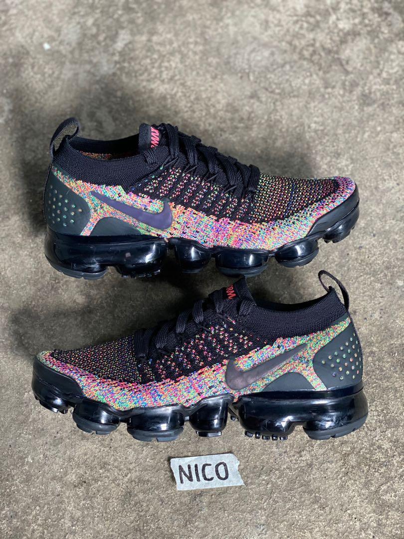 Air vapormax flyknit online 2 - black/multicolor/metallic