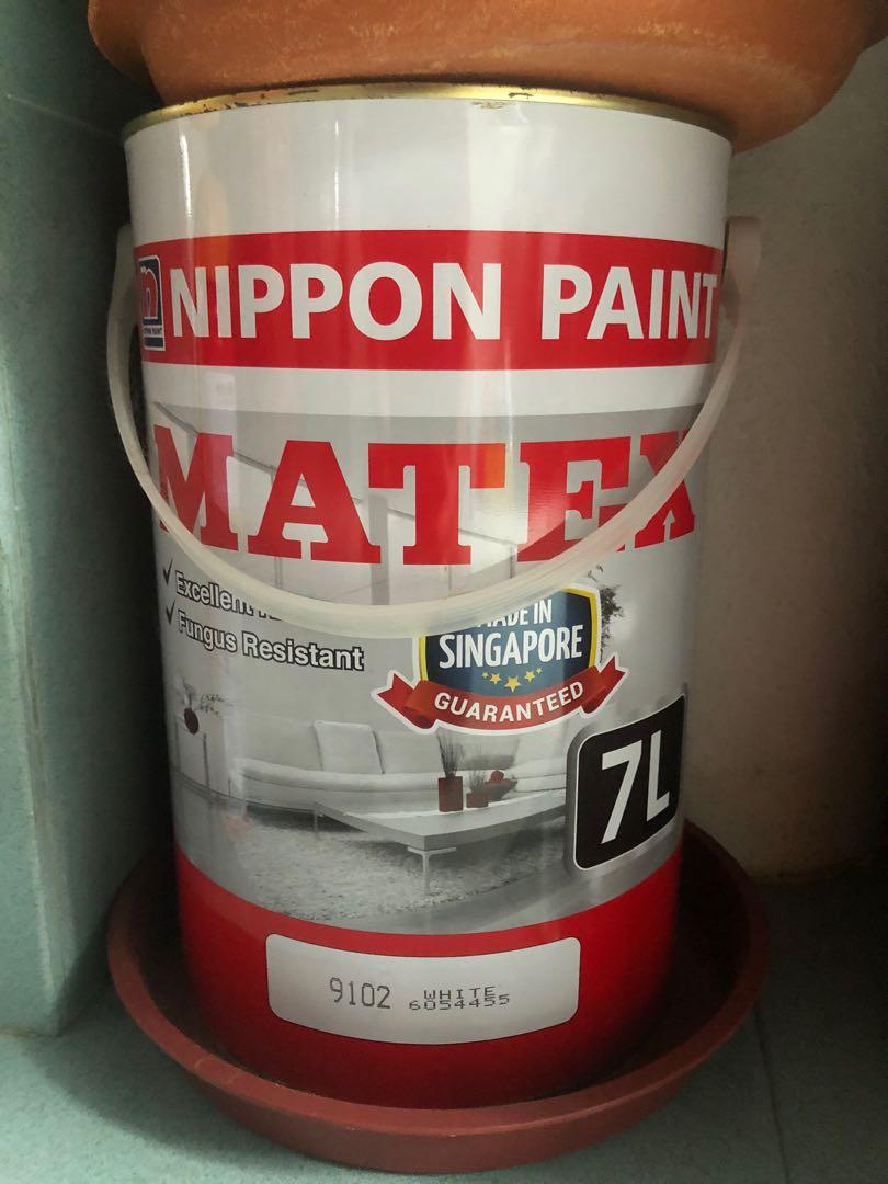 Nippon Paint Matex 7L, Furniture & Home Living, Home Improvement