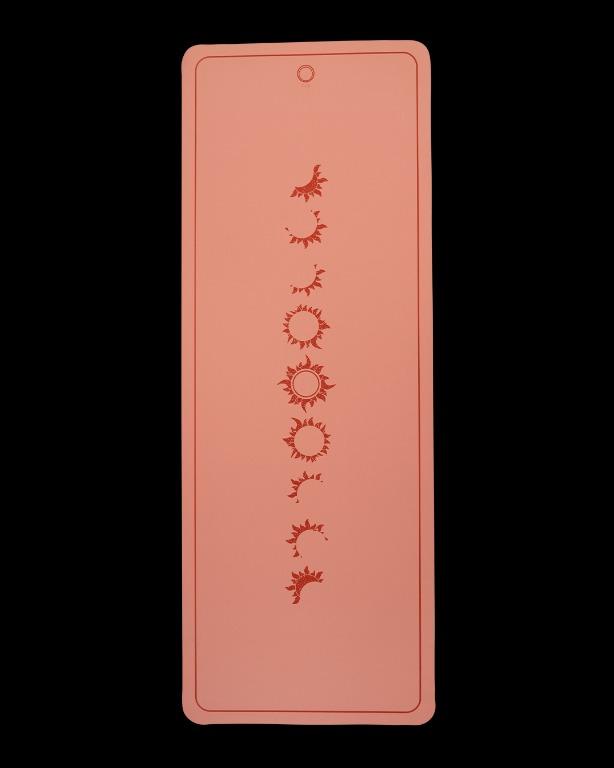 Olie - Red Sun Lighter Yoga Mat Women Active 運動瑜珈墊, 運動產品, 運動與健身, 運動與健身- 運動地墊-  Carousell