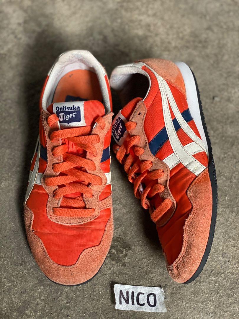 Onitsuka Tiger Serrano Orange Women s Fashion Footwear