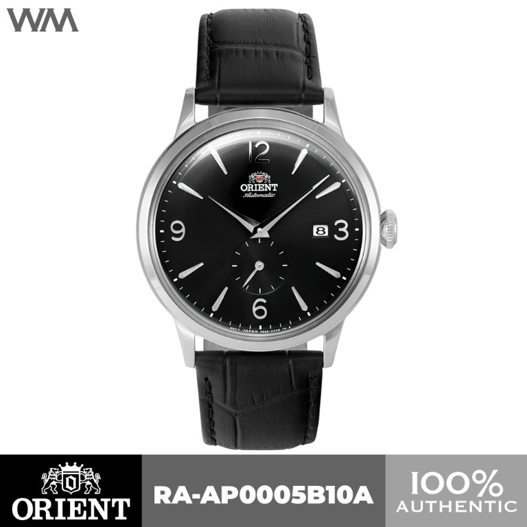 Orient bambino discount small seconds black