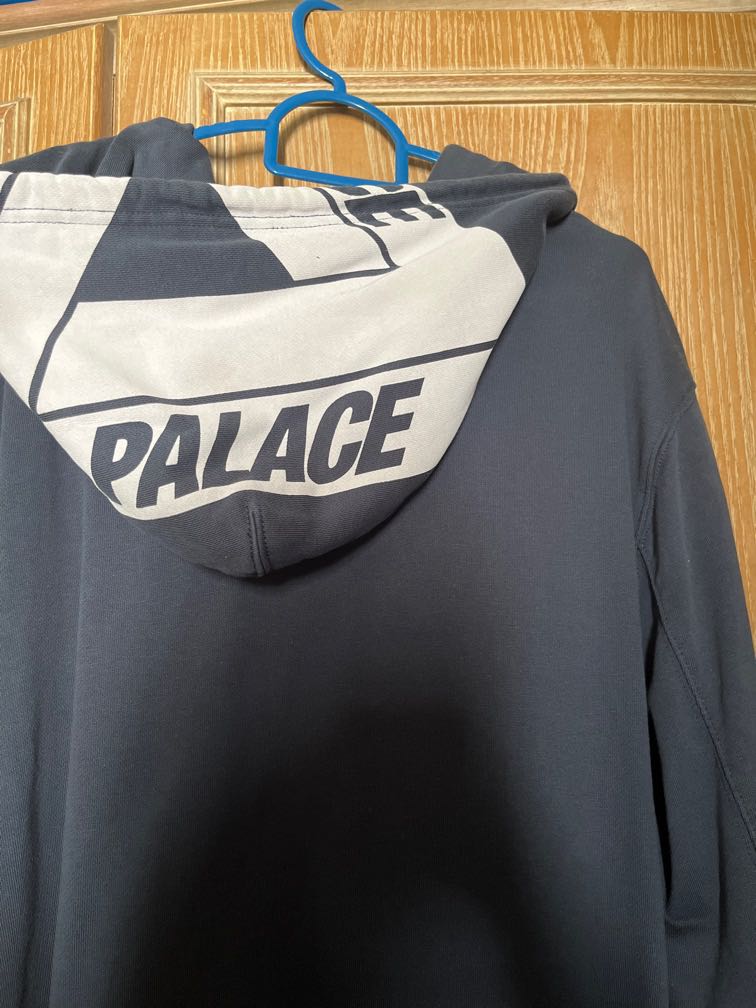 Palace navy hoodie sales