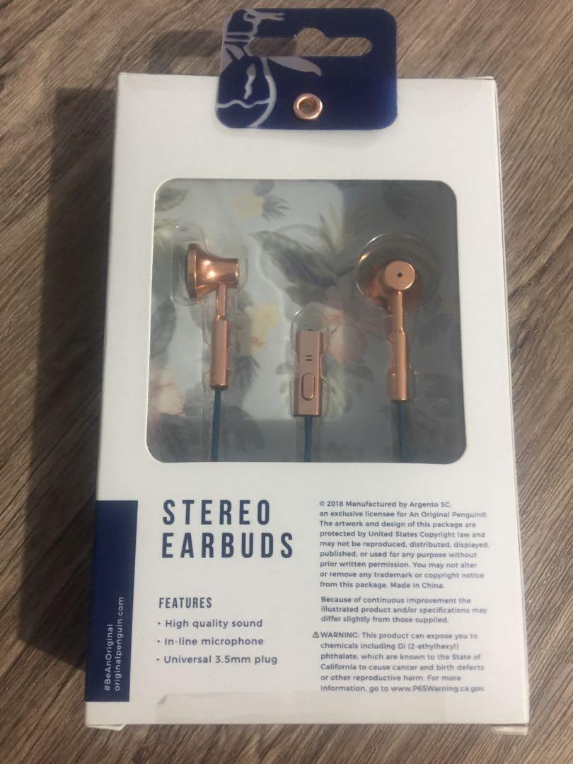 Penguin earbuds cheap
