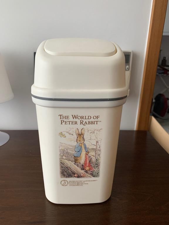 Peter Rabbit Waste Bin, Furniture & Home Living, Cleaning & Homecare