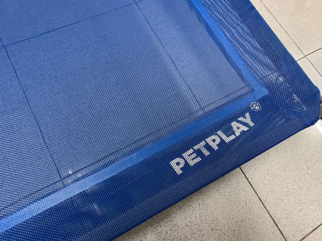 PetPlay Snooze Time Cooling Elevated Dog Bed, Medium, Elevated Pet Bed