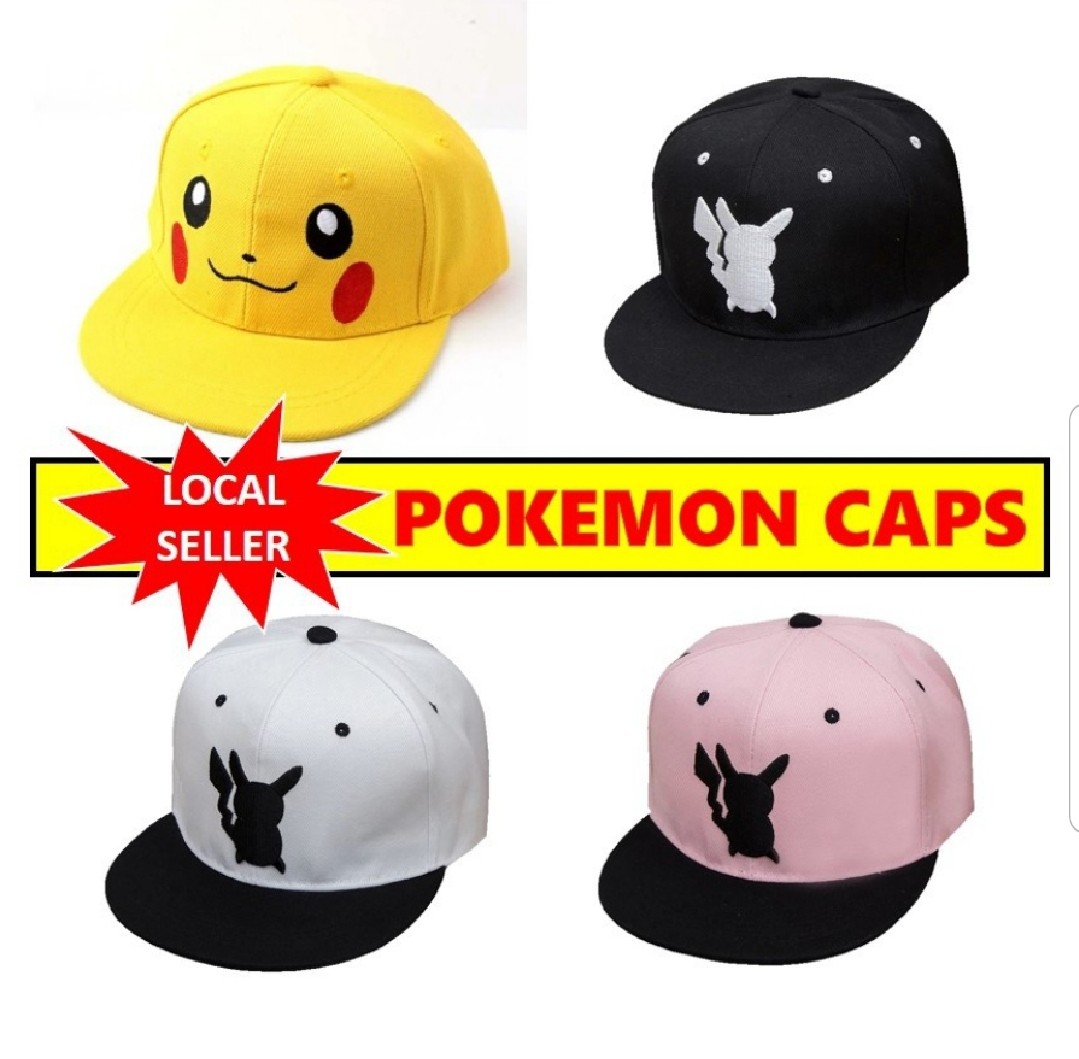 Pokemon cap / pikachu cap / pokemon hat / pikachu hat / pikachu