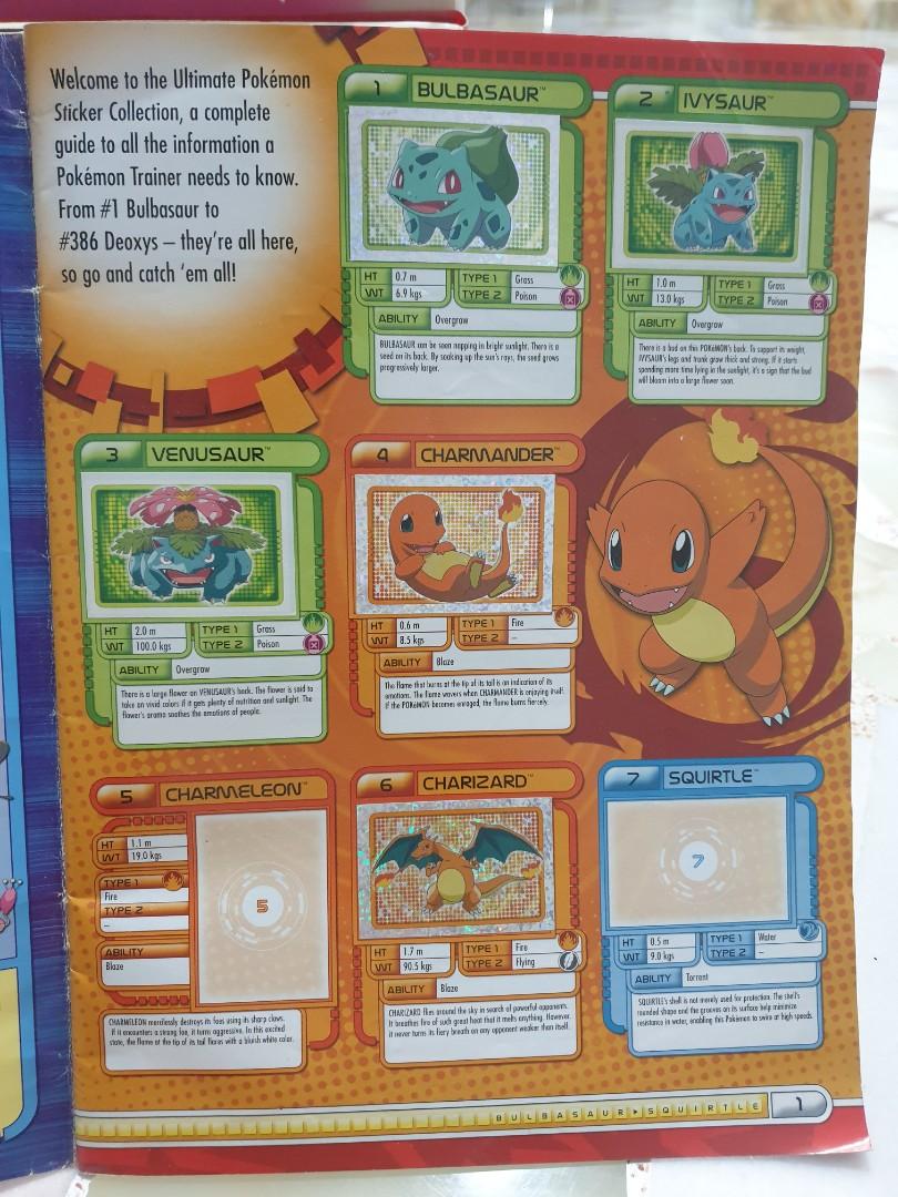 Pokemon Ultimate Sticker Collection, Hobbies & Toys, Books & Magazines ...