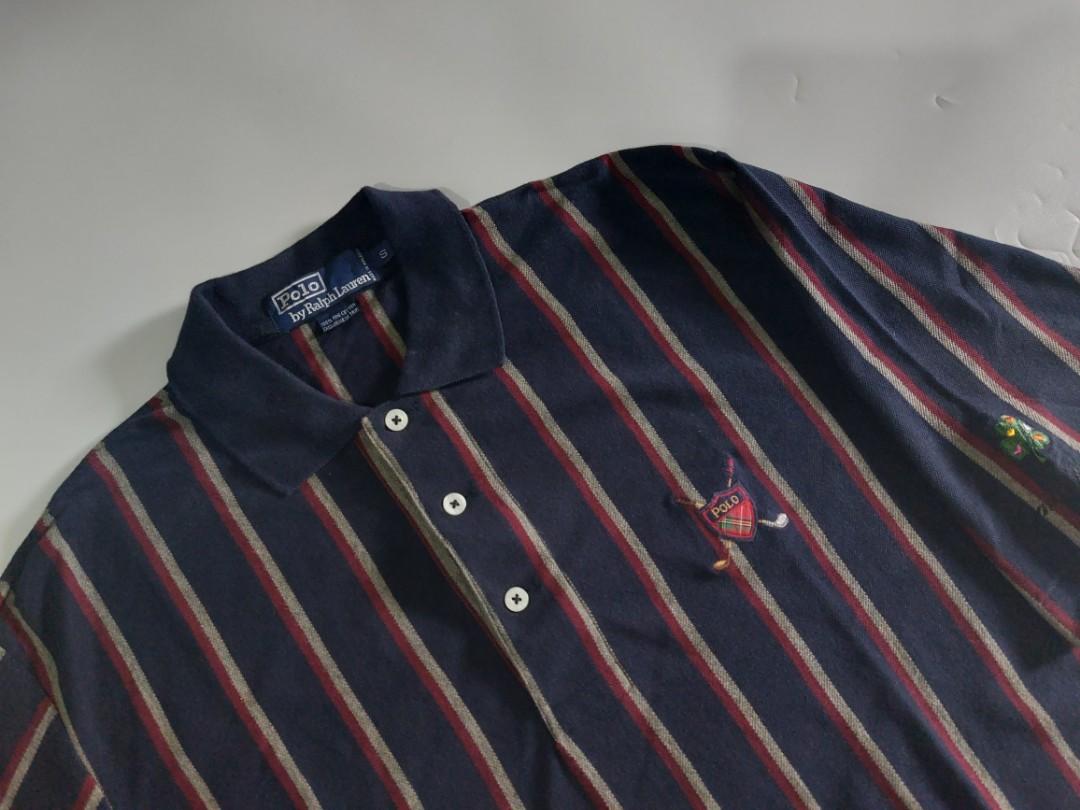 POLO RALPH LAUREN STRIPE, Fesyen Pria 
