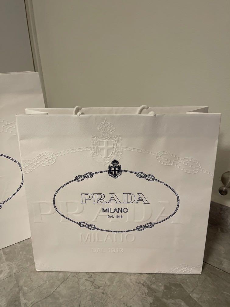 Prada paper bag, Hobbies & Toys, Stationery & Craft, Craft Supplies ...