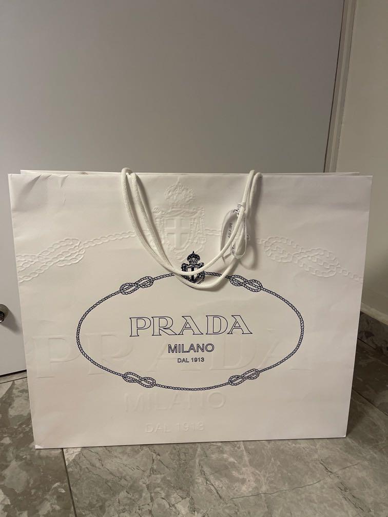 Prada paper bag, Hobbies & Toys, Stationery & Craft, Craft Supplies ...