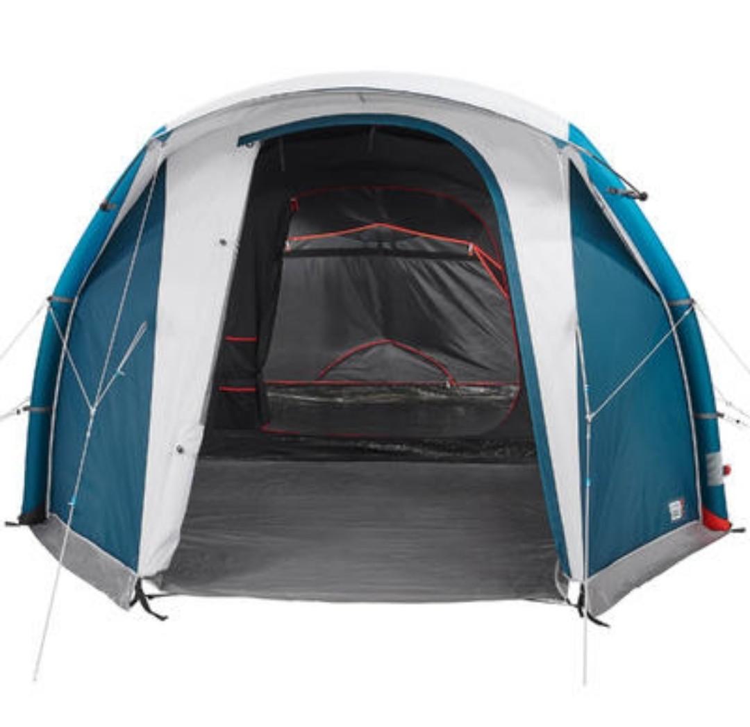 Tente gonflable de camping Quechua Air Seconds 4.1 F&B - 4
