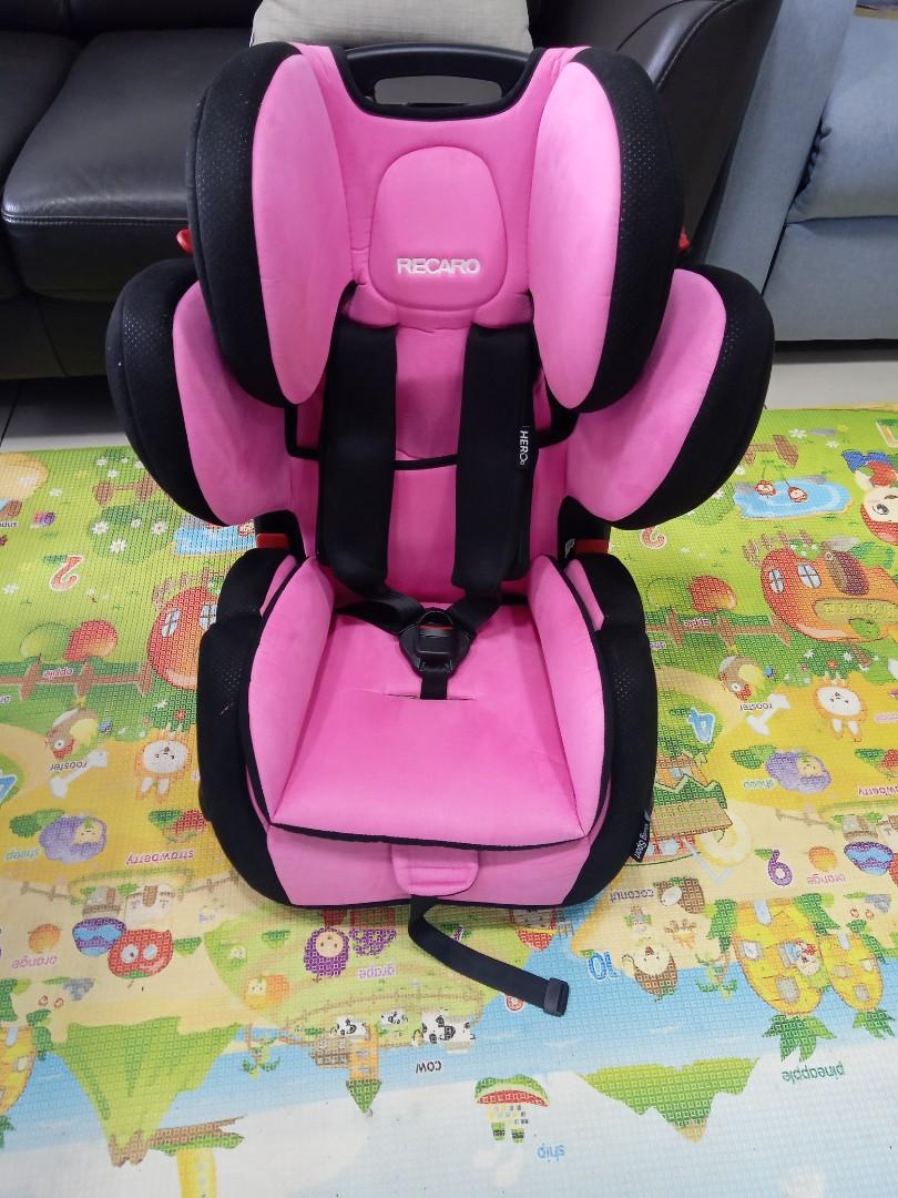 Recaro young sport hero booster seat, Babies & Kids, Going Out, Car