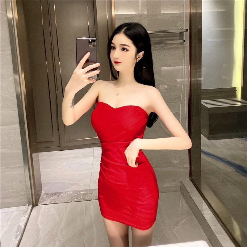 Red Tube Dress