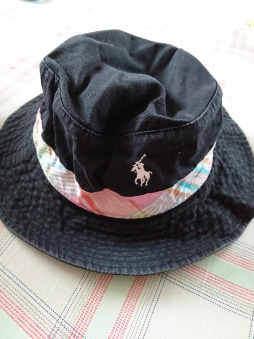 RL navy blue bucket hat, Women's Fashion, Watches & Accessories, Hats